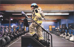 2006 Colorado Springs Gazette article about Firefighter Juliet Draper world record Sub 2 minutes combat challenge run